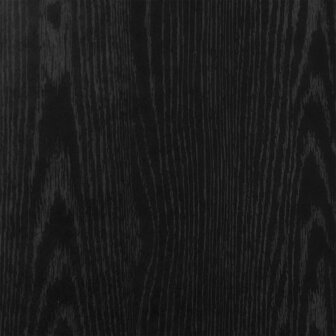 Cd-kast met plank Zwart eiken 101 x 23 x 177.5 cm Bewerkt hout 9