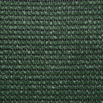 Zonnezeil trapezium 160 g/m&sup2; 4/5x3 m HDPE donkergroen 9