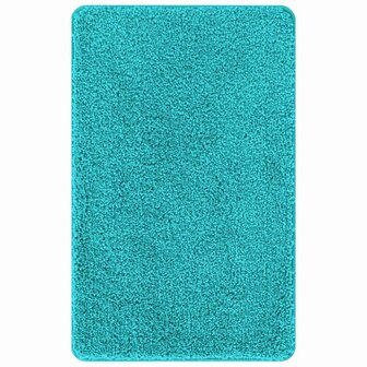 Antislip Badmat Set 2 pcs Turquoise PP 5
