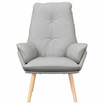 Fauteuil Wolkengrijs 69 x 74 x 93 cm Sherpa Stof 4