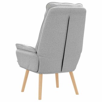 Fauteuil Wolkengrijs 69 x 74 x 93 cm Sherpa Stof 6