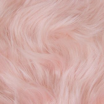 Nep Schapenvacht Tapijt Tafalla Roze 80 x 250 cm Polyester 9