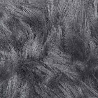 Nep Schapenvacht Tapijt Tafalla Antraciet &Oslash; 80 cm Polyester 9