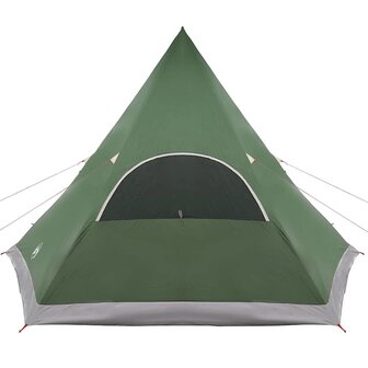 Teepee Tent met dak met opslag Groen 545 x 450 x 295 cm 8
