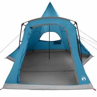 Teepee Tent met dak met opslag Blauw 545 x 450 x 295 cm 5