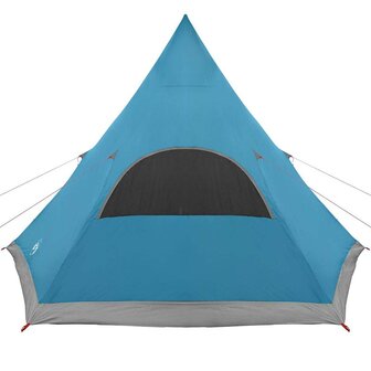 Teepee Tent met dak met opslag Blauw 545 x 450 x 295 cm 8