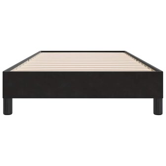 Bedframe zonder matras 80x220 cm fluweel zwart 5