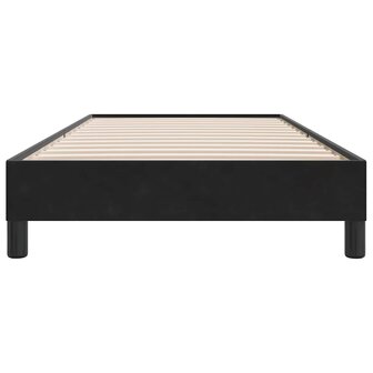 Bedframe zonder matras 90x220 cm fluweel zwart 5