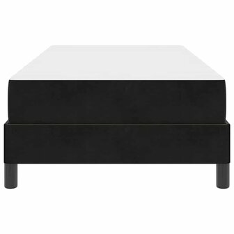 Boxspringbed met matras Zwart 80 x 220 cm Stof 6