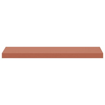Wandplank Wandgemonteerd Rood 80 x 23,5 x 4 cm Bewerkt hout 6