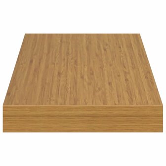 Wandplank Wandgemonteerd Beige 50 x 23 x 4 cm Bewerkt hout 7