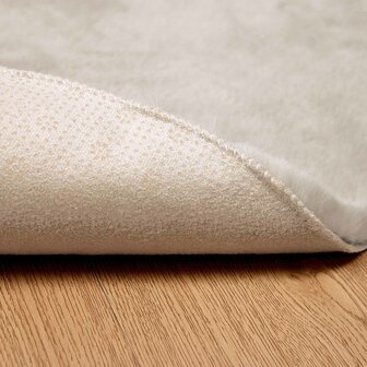 Nep Konijnenbont Tapijt Olite Beige &Oslash; 120 cm Polyester 8