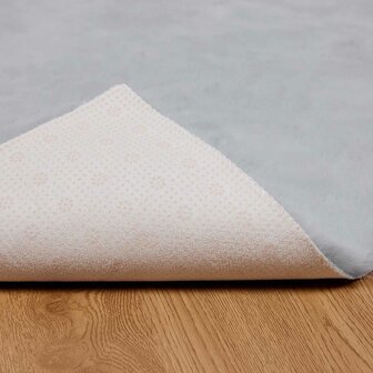 Nep Konijnenbont Tapijt Olite Grijs 120 x 120 cm Polyester 8