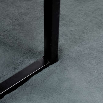 Nep Konijnenbont Tapijt Olite Antraciet 120 x 120 cm Polyester 6