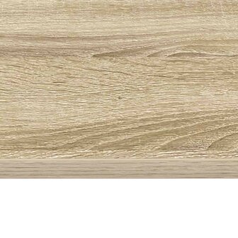 Aan de muur bevestigd bureau Sonoma Eiken 100 x 45 x 30 cm 8