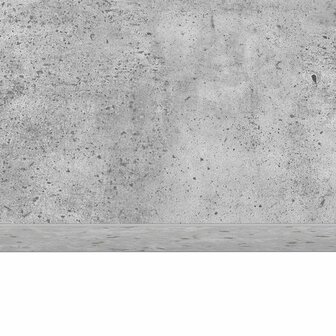 Aan de muur bevestigd bureau Beton Grijs 100 x 45 x 30 cm 8