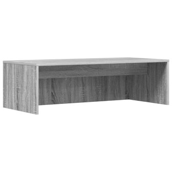 Aan de muur bevestigd bureau Grijs Sonoma 100 x 45 x 30 cm 2