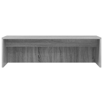 Aan de muur bevestigd bureau Grijs Sonoma 100 x 45 x 30 cm 5