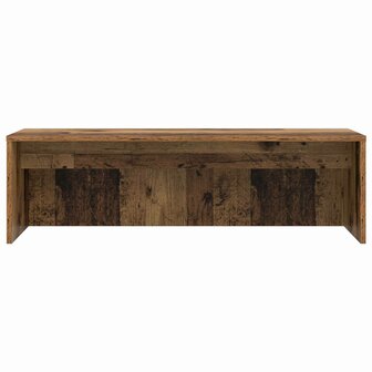 Aan de muur bevestigd bureau Oud Hout 100 x 45 x 30 cm 5
