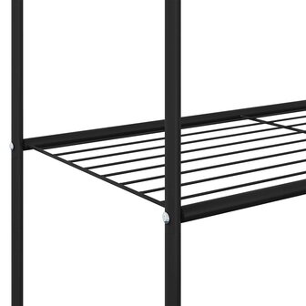 Kledingrek Effen Zwart 9