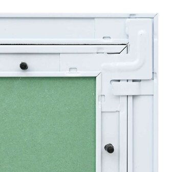 Toegangs paneel Groen en Zilver 20 x 25 cm 7