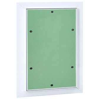 Toegangs paneel Groen en Zilver 25 x 35 cm 3
