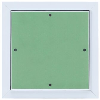 Toegangs paneel Groen en Zilver 30 x 30 cm 5