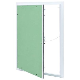 Toegangs paneel Groen en Zilver 55 x 65 cm 1