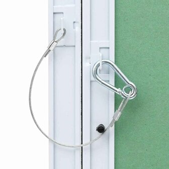 Toegangs paneel Groen en Zilver 55 x 65 cm 8