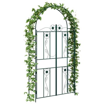 Tuin Boog Effen Groen 3