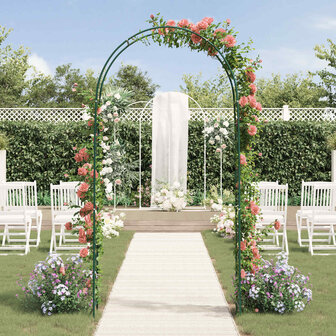 Tuin Boog Bloemen Groen 4