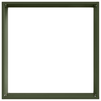 Tuinrand Olijf Groen 40 x 40 x 13 cm Staal 4