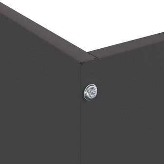 Tuinrand Zwart 50 x 50 x 13 cm Staal 5