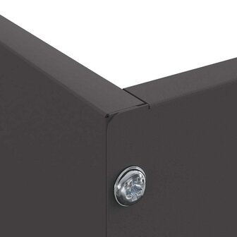 Tuinrand Zwart 60 x 60 x 13 cm Staal 7