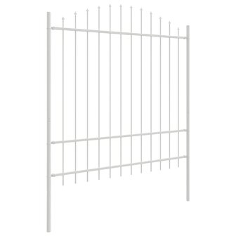 Tuinhek Wit 170 x 215 cm Gepoedercoat staal 4