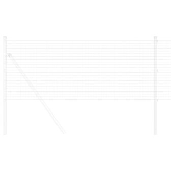 Gelaste draadhek Zilver 0.4 x 10 m 3