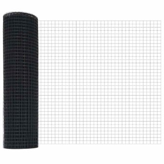 Gelaste draadhek Grijs 0.4 x 10 m 5