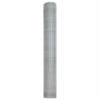 Hexagon Hek Zilver 1,2 x 10 m Gegalvaniseerd staal 6