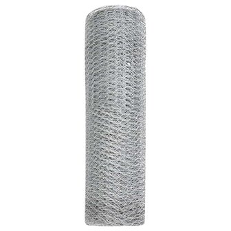 Hexagon Hek Zilver 0,4 x 25 m Gegalvaniseerd staal 6