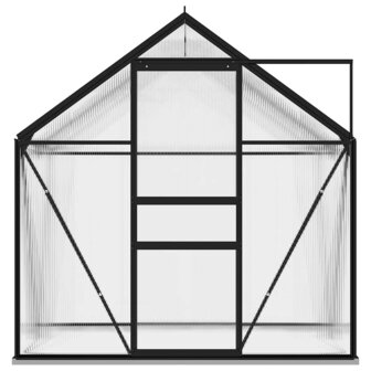 Tuinkas 2,47 m&sup3; aluminium antracietkleurig 4