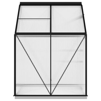 Tuinkas 2,47 m&sup3; aluminium antracietkleurig 5