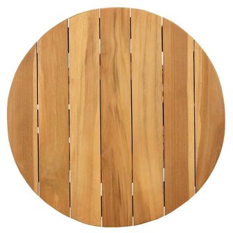 Bijzettafel Bruin 50 x 50 x 49,5 cm Massief Teakhout 5