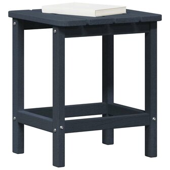 Bijzettafel Marineblauw 38 x 38 x 46 cm Polyetheen 3