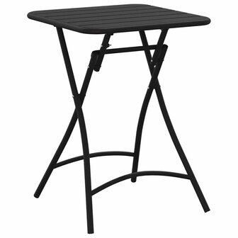 Bistrotafel Antraciet 55 x 55 x 72,5 cm Poedercoating staal 6