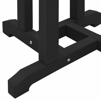 Bartafel Zwart 55 x 55 x 107 cm Polyetheen 9