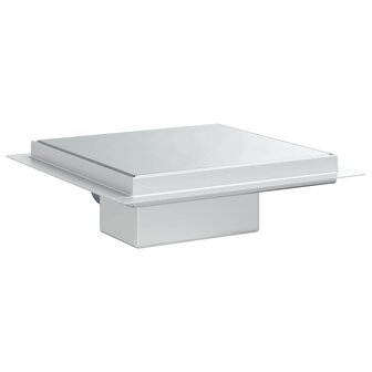 2 in 1 doucheafvoer Zilver 20 x 20 cm Roestvrij staal 304 6