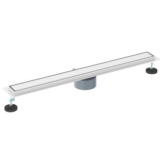 Doucheafvoer 2-in-1 met 360&deg; Sifon Zilver 80 cm 6