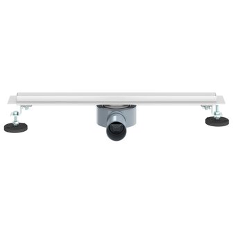 360&deg; Doucheafvoer Met Slank Model Zilver 50 cm 4