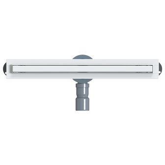 360&deg; Doucheafvoer Met Slank Model Zilver 50 cm 7