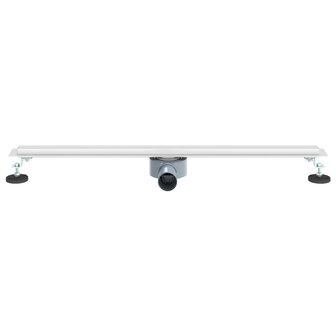 360&deg; Doucheafvoer Met Slank Model Zilver 80 cm 4